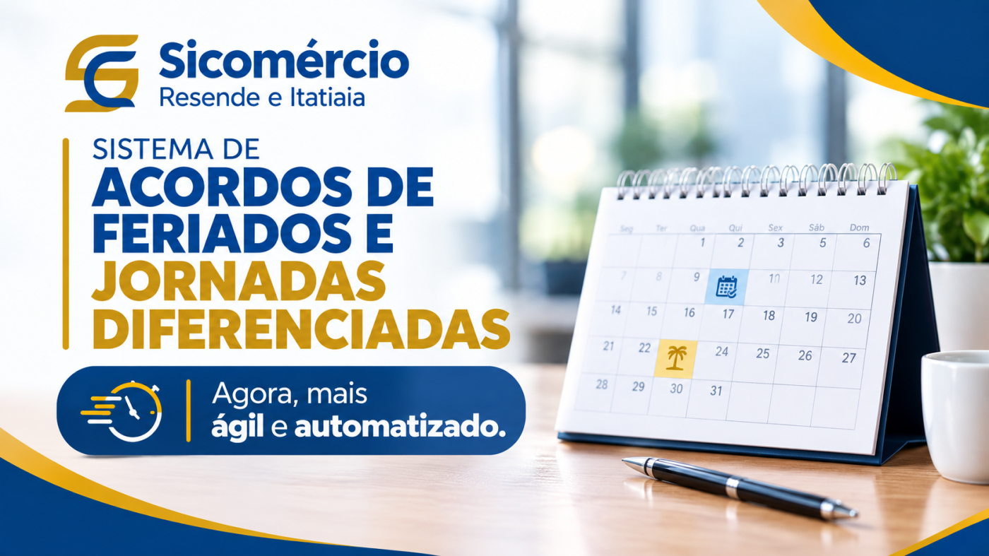 Sistema Digital de Acordos de Feriados e Jornadas Diferenciadas é lançado