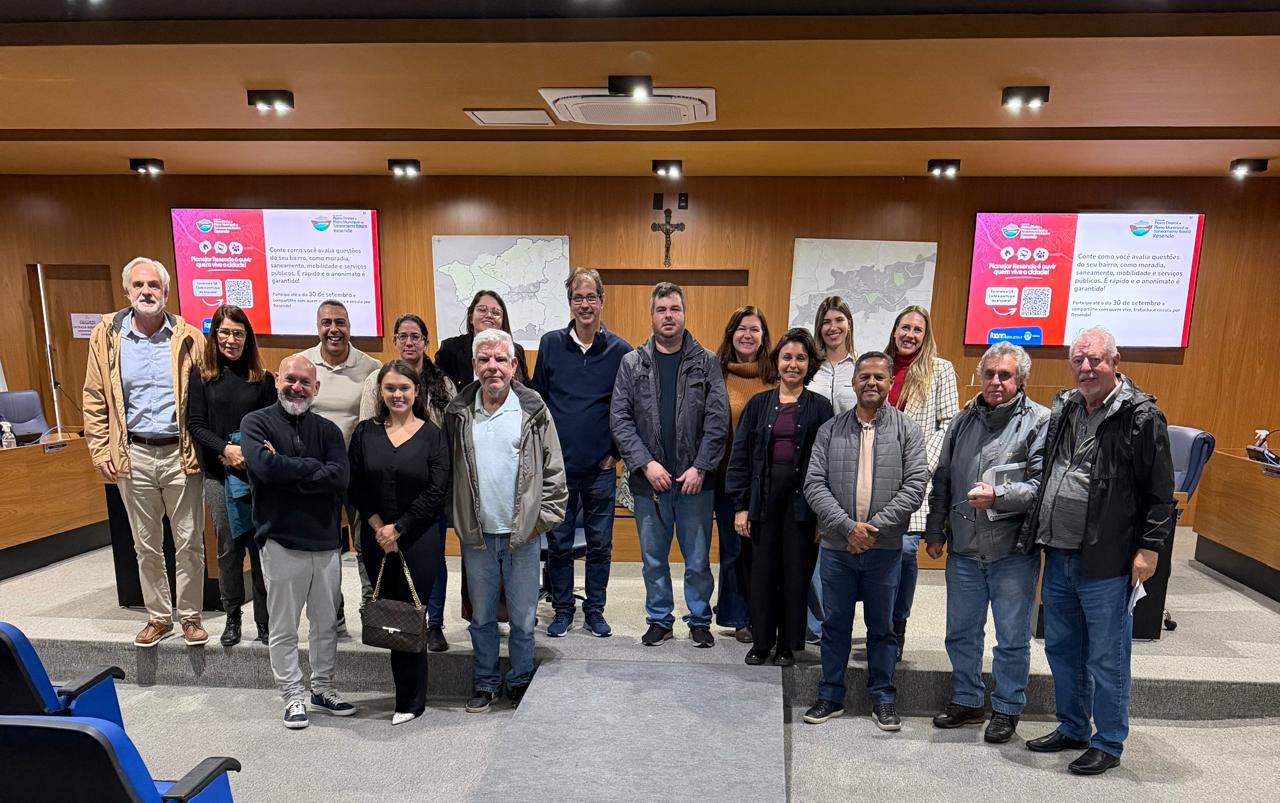 Sicomércio presente na reunião do Plano Diretor de Resende